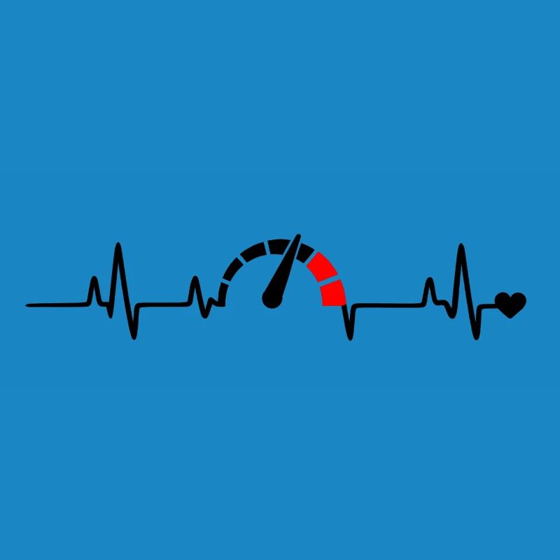 Roter Segmentbogen Logo Muster