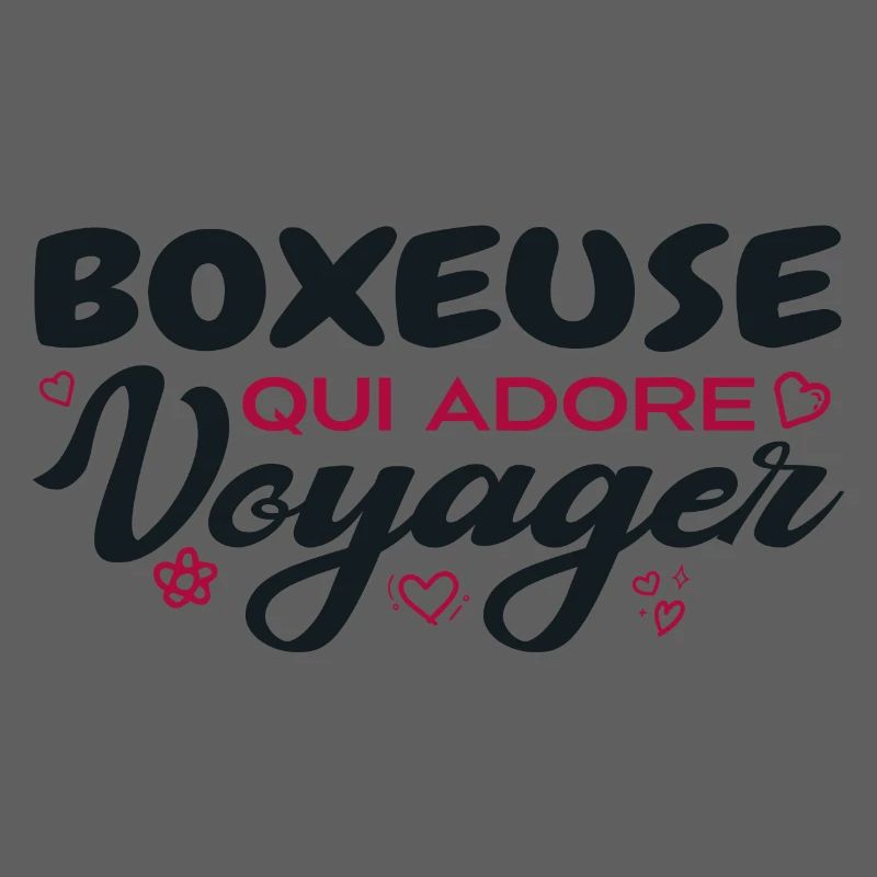 Boxeuse globe-trotteuse passionnée de voyages