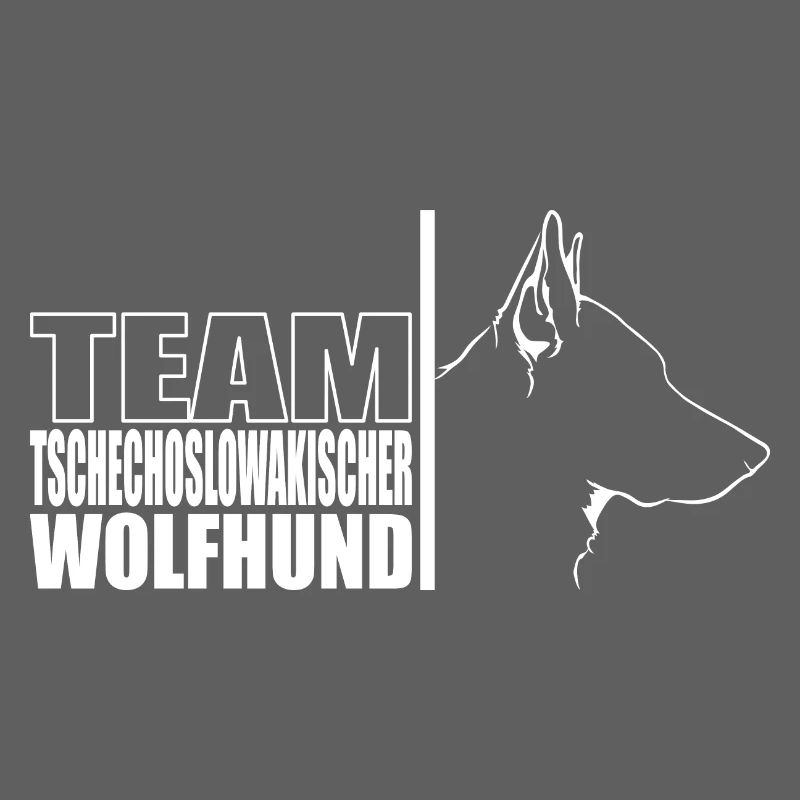 TEAM Tschechoslowakischer Wolfhund Hunde Wilsigns