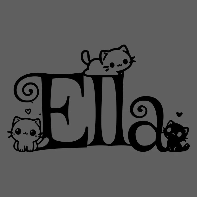 Ella nom Prénom Nom du chaton