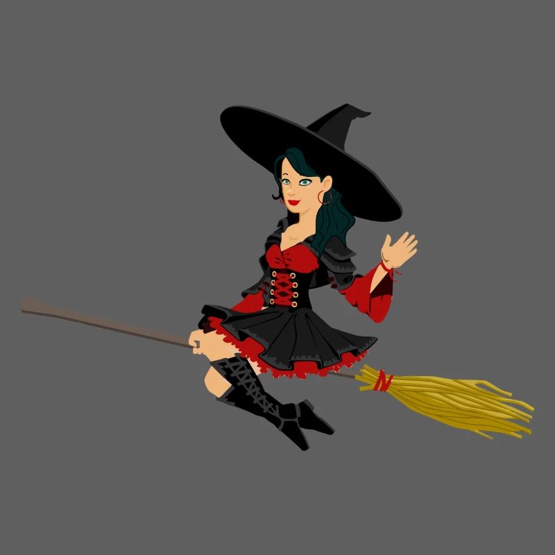 Magical helloween witch