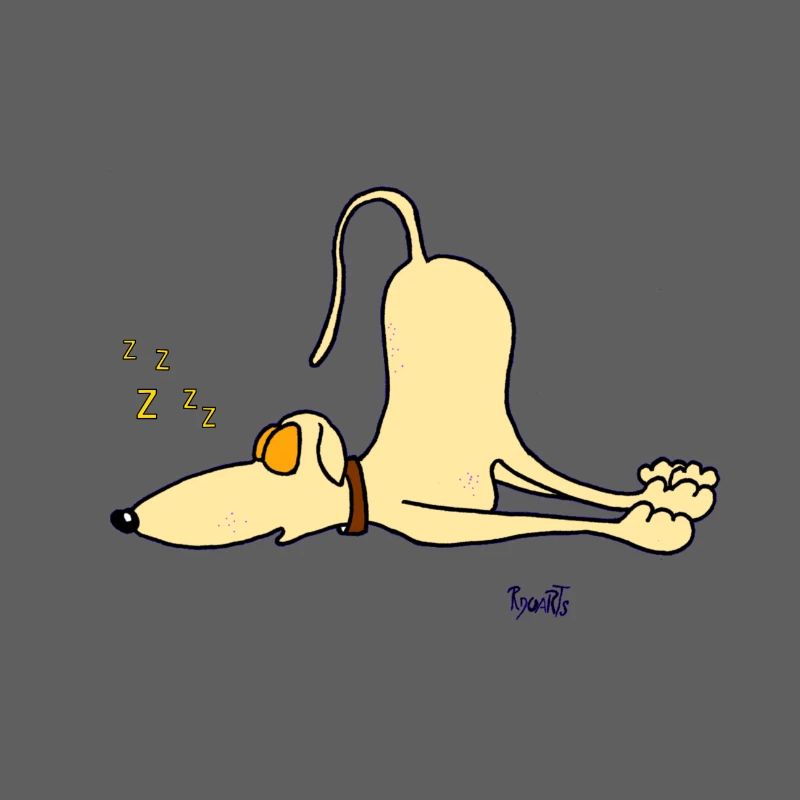 Greyhound - just sleeping