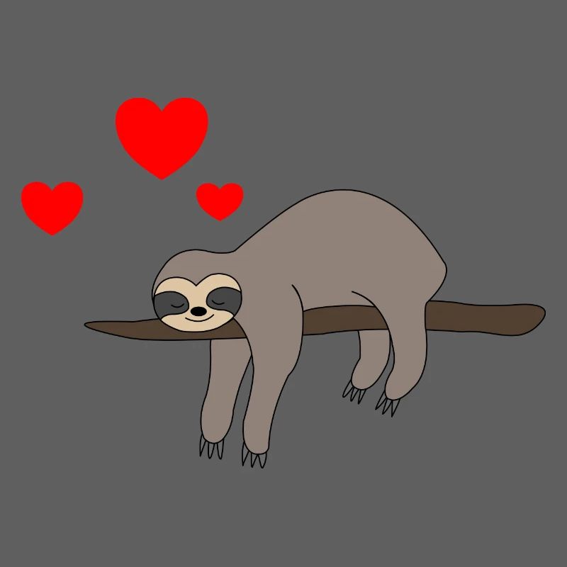 Faultier Valentinstag 2
