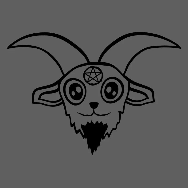 Pentagramme Diable Chèvre