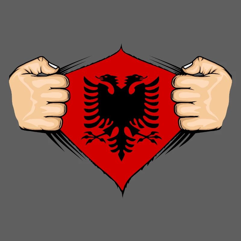 Conception du drapeau de l’Albanie