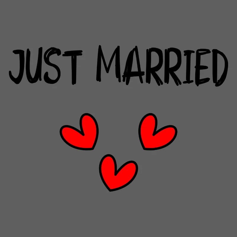 JUST MARRIED. VIVE LES MARIES. EVJF
