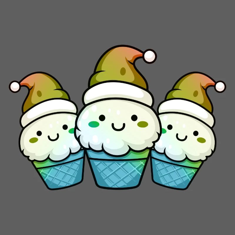Crème glacée Noël BD