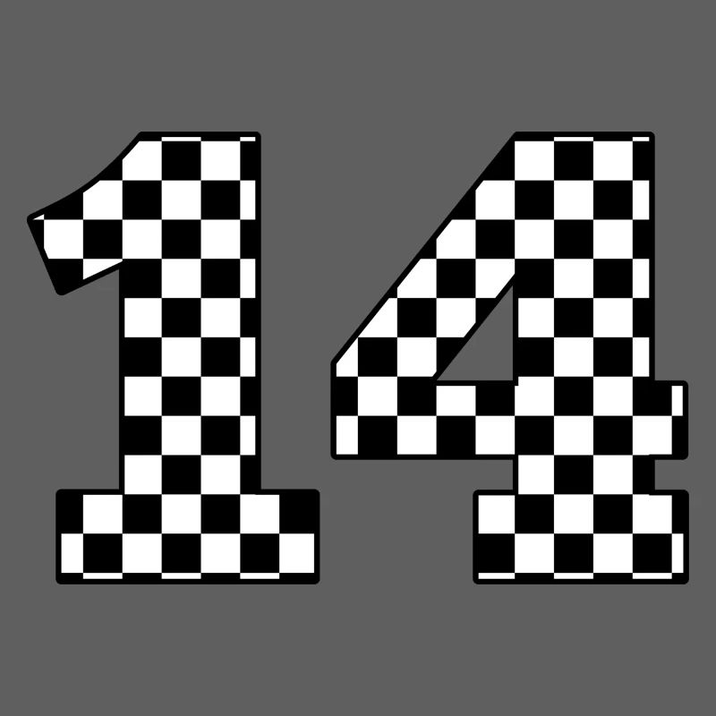 Nummer 14 plaid