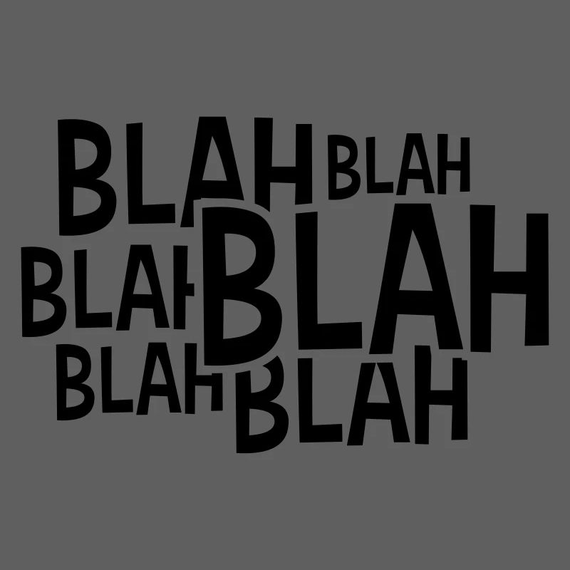 Comic Blah disant