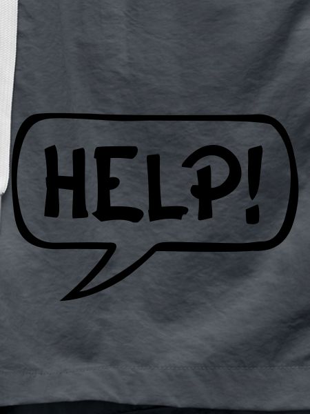 Comic Sprechblase HELP