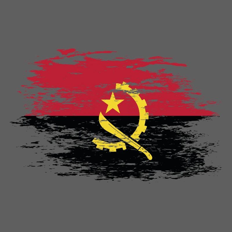 Angola Flagge used