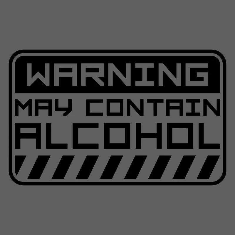 May Contain Alcohol Warning
