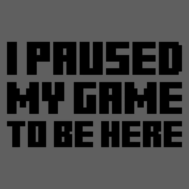 Pixel Game Paused