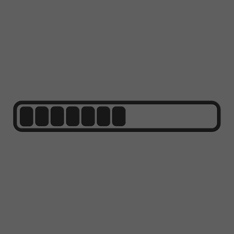 Charging indicator separate charging bars single battery level
