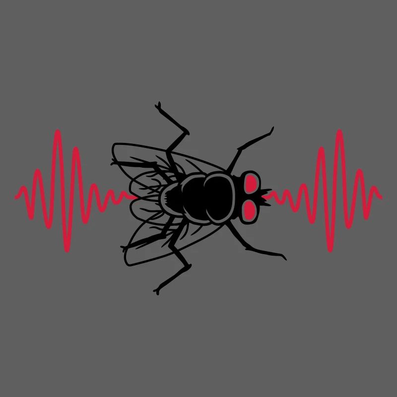 Pulse housefly small house fly