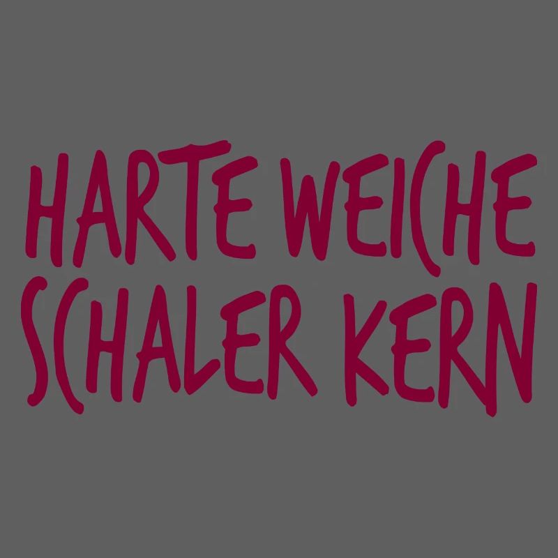 Harte Weiche Schaler Kern