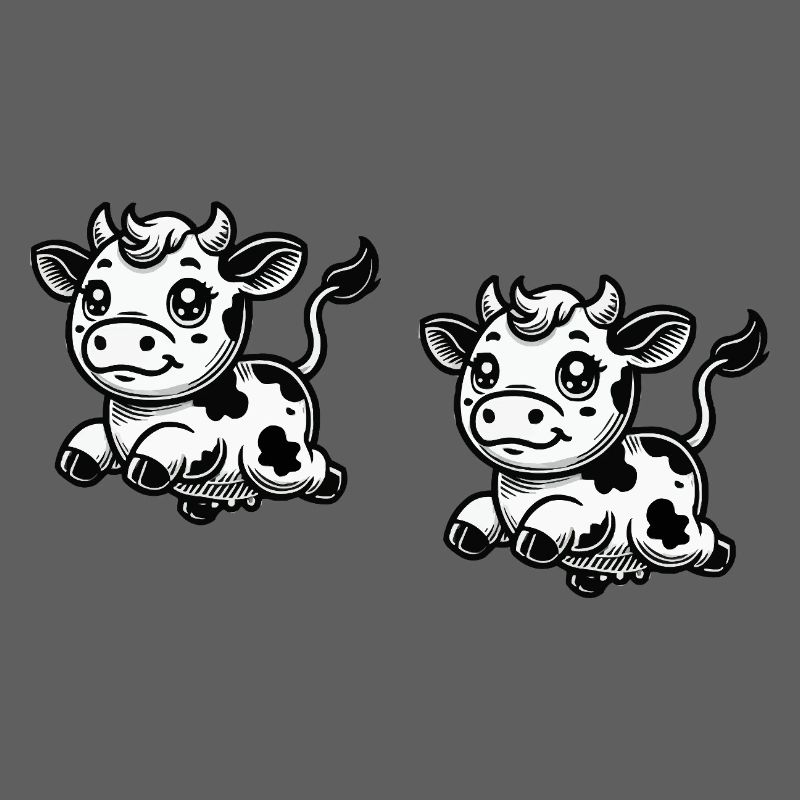 Bande dessinée de vache