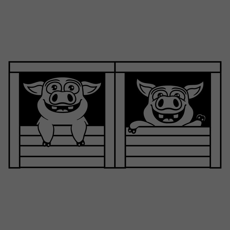 Team 2 stable pigs