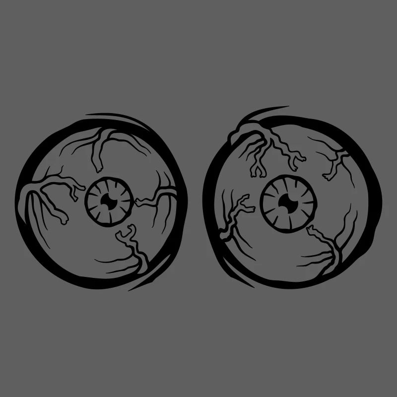 Crazy Monster Horror Eyes