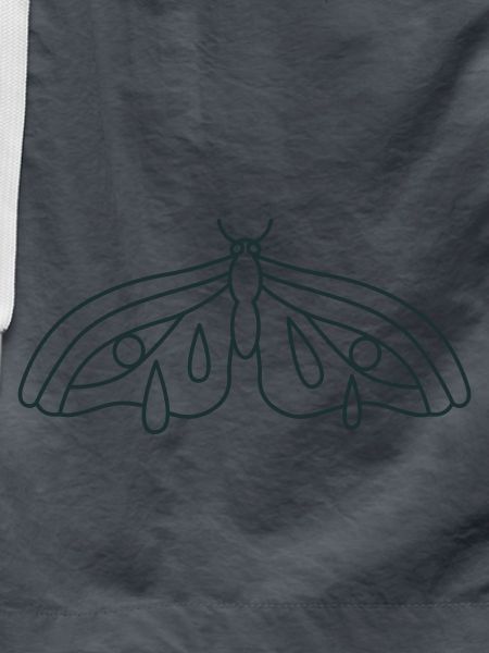 Sad crying moth