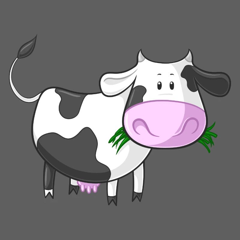 vache comique Grignotage