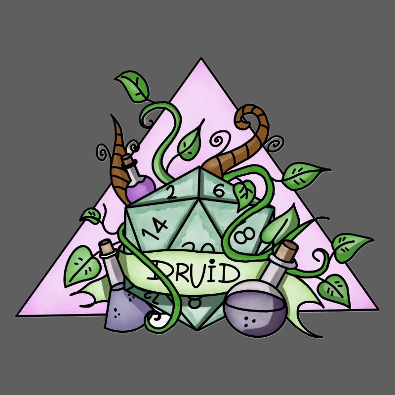 Druid | RPG | Magical | Nerdy Stuff | Handmade |