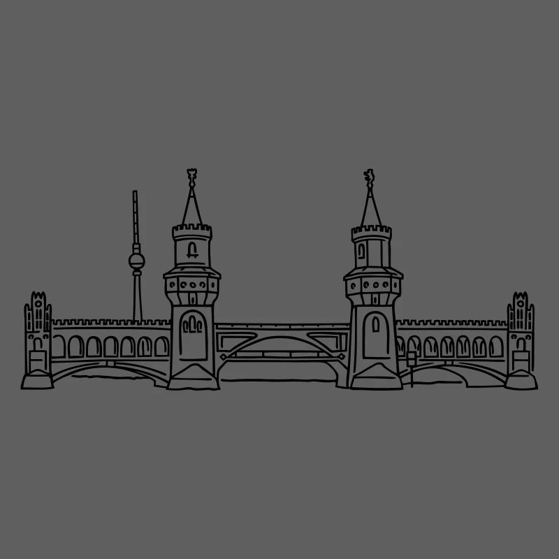 Oberbaumbrücke in Berlin
