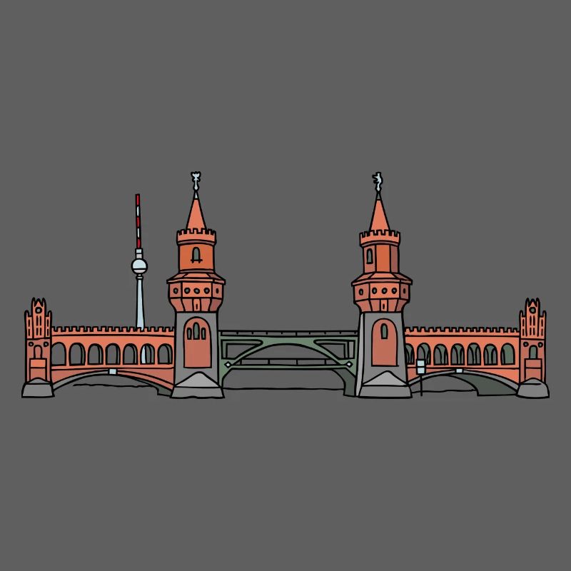 Oberbaum Bridge BERLIN c