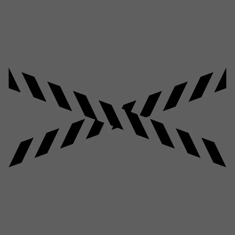 Police tape pattern design
