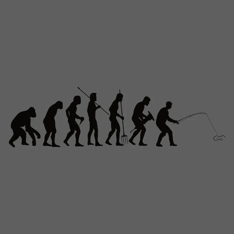 Pêche Evolution pêcher cadeau de pêche pêche