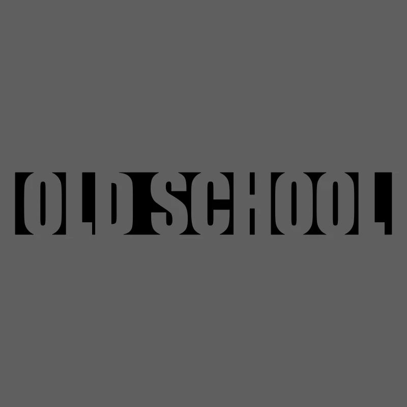 Text Old School