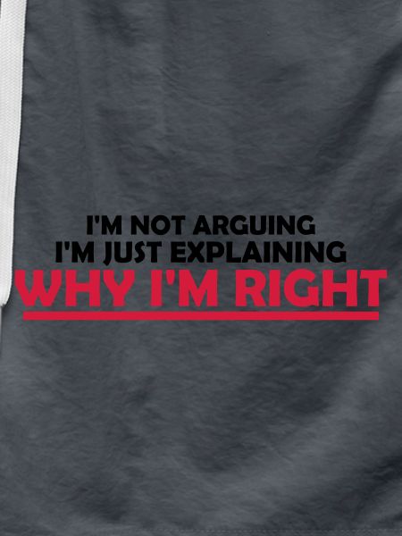I m not arguing