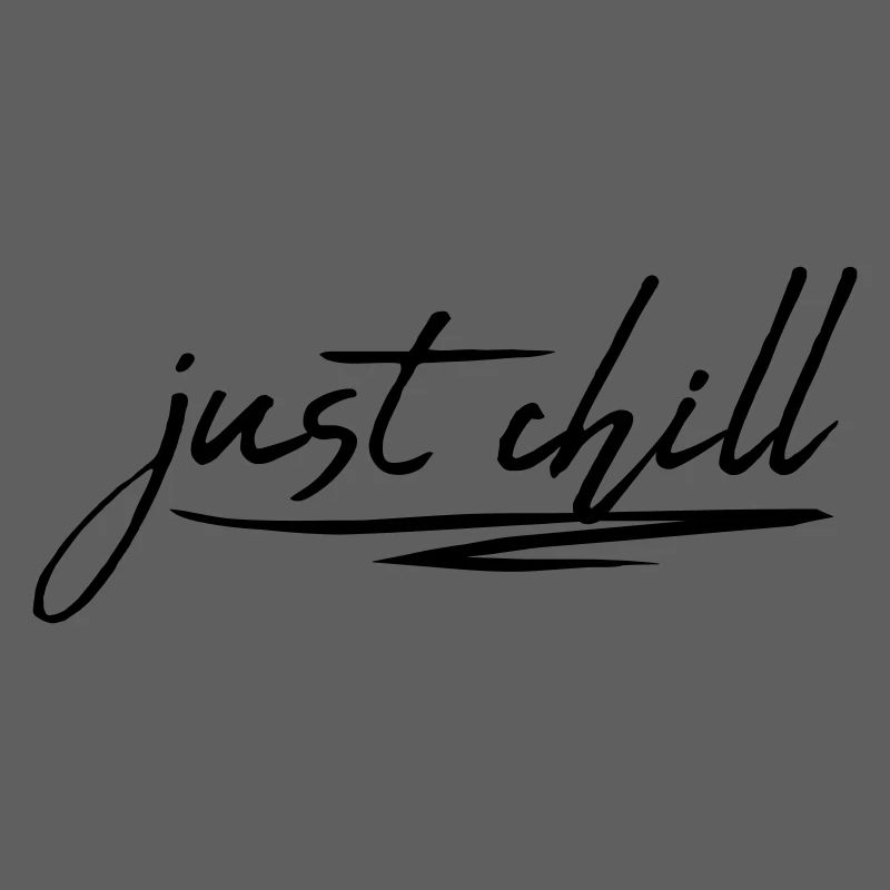Just Chill Text Logo
