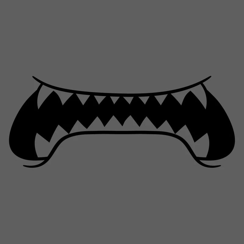 clip art sharp teeth big mouth eat gefaeh