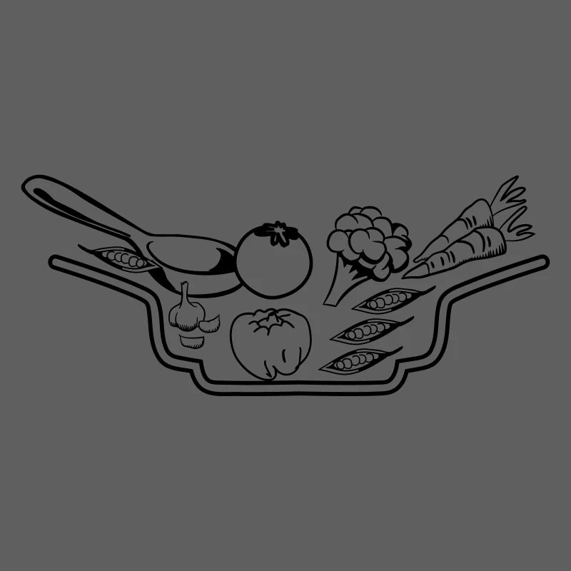 vegetable plate soup