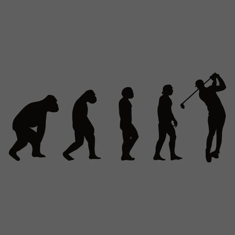 Golfschläger Golfer Sport Golf Evolution Golfball