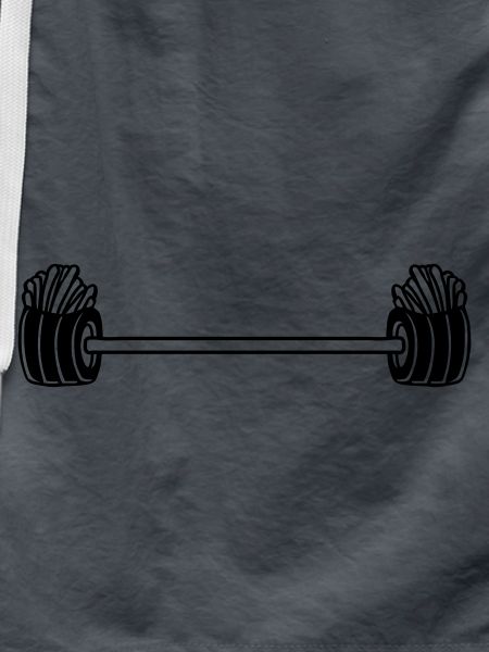 Bodybuilder Weightlifting French Fries