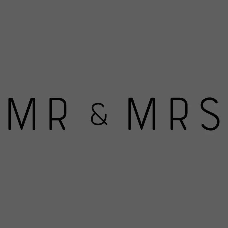 Mr and Mrs