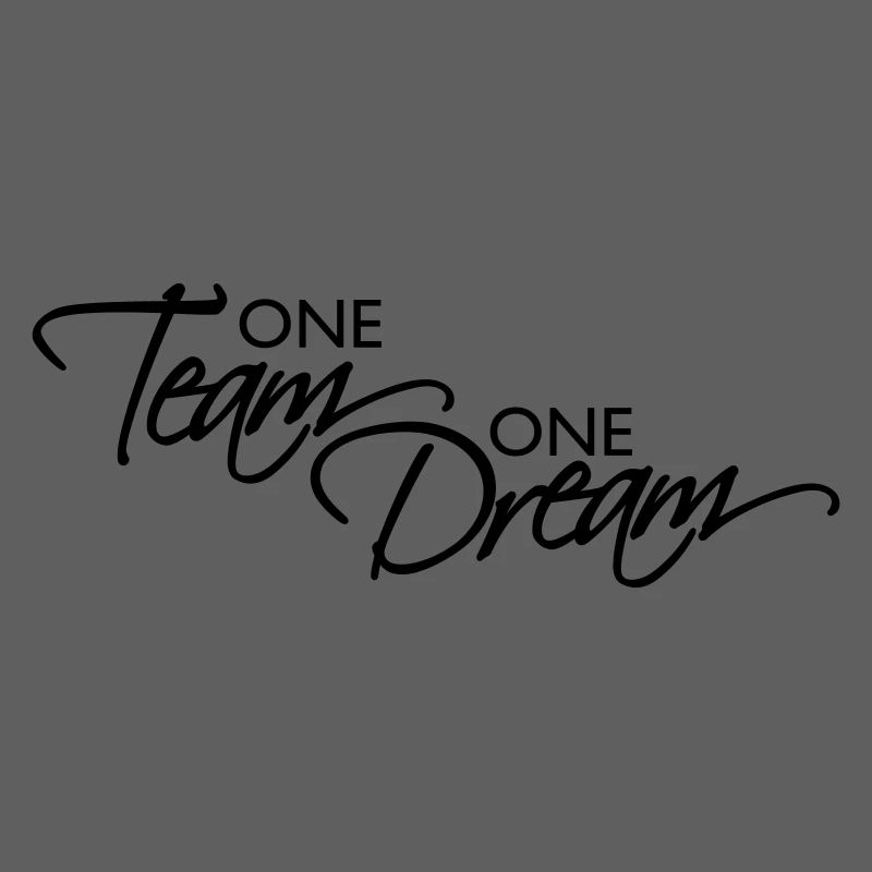 Lettering One Team