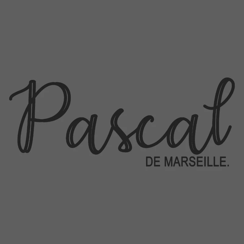 Pascal de Marseille Cadeau T shirt pascal