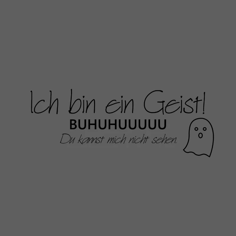 Ich bin ein Geist - Du kannst mich nicht sehen!
