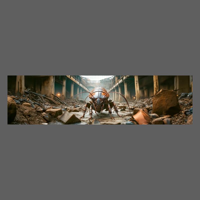 apocalypse monde après l’humanité cafard géant