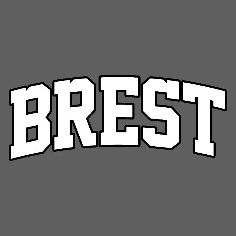 Brest-Logo: Kollegiales Design mit maritimem Stil