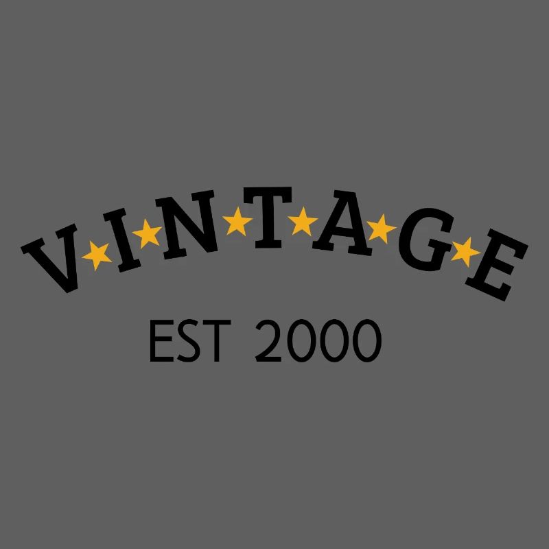 Vintage est 2000