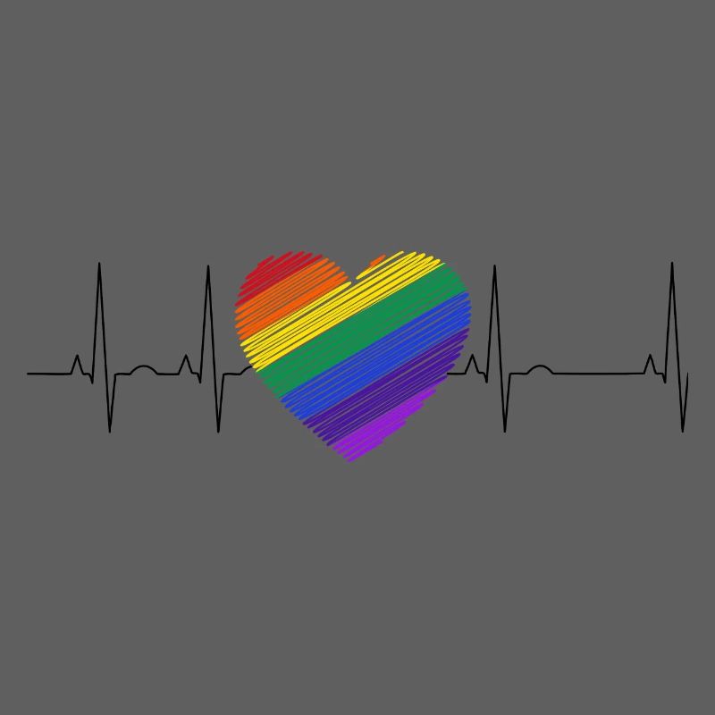 Heart palpitations Heart Rainbow Diversity