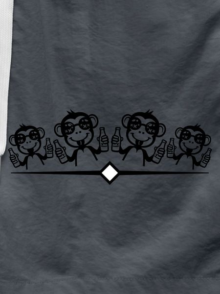 Monkey Party Team Funny