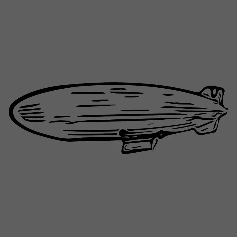 Zeppelin Luftschiff Fan Design