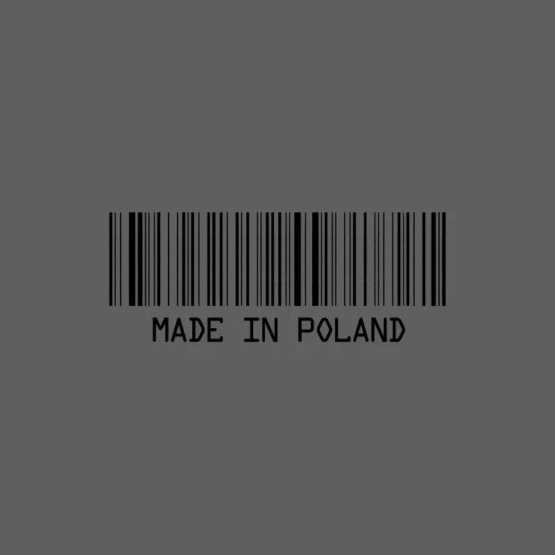 Fabriqué en Pologne - Pologne - Pologne - Code-barres - Dash