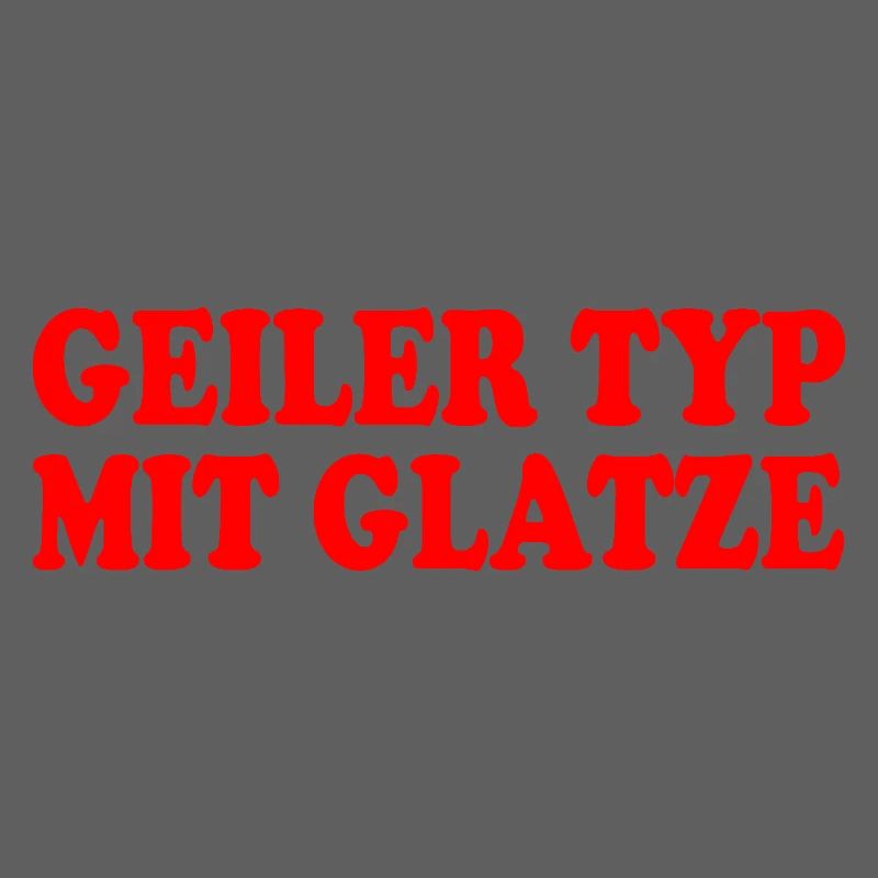 geiler typ mit glatze