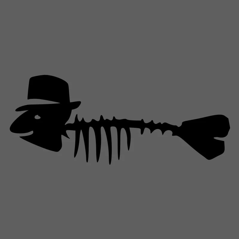 Fishbone avec chapeau